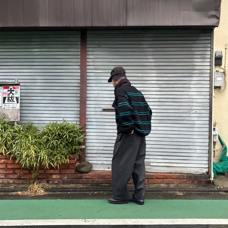 SLIDERSTORE  "good border hand knit"