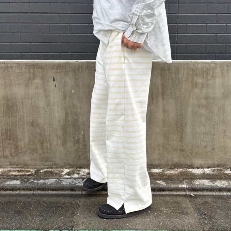 SLIDERSTORE \"heavy weight border L/S\" 白系 SLIDERSTORE 