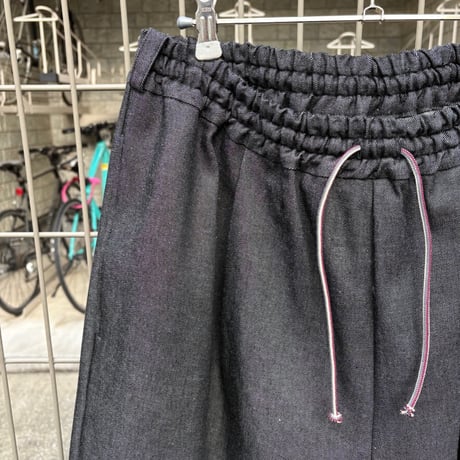 SLIDERSTORE  "極太ｲｰｼﾞｰﾊﾟﾝﾂ" - 8.7oz ﾌﾞﾗｯｸﾃﾞﾆﾑ -