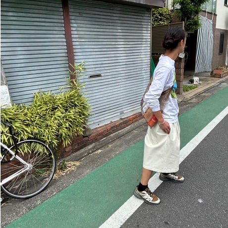 SLIDERSTORE  "camouflage mesh shoulder bag"