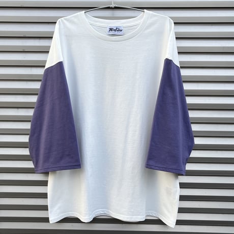 WeeKday  "Bi-Color Half Sleeve Tee"
