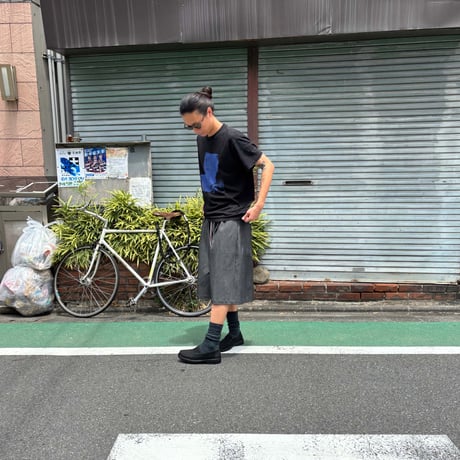 SLIDERSTORE  "極太ｲｰｼﾞｰｼｮｰﾂ" - 8.7oz ﾌﾞﾗｯｸﾃﾞﾆﾑ -