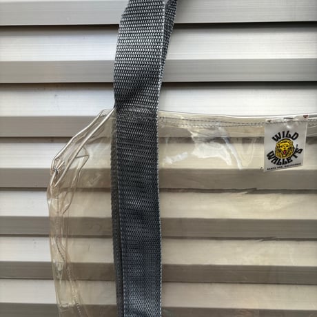 90's deadstock Wild Wallets  "Clear Tote"
