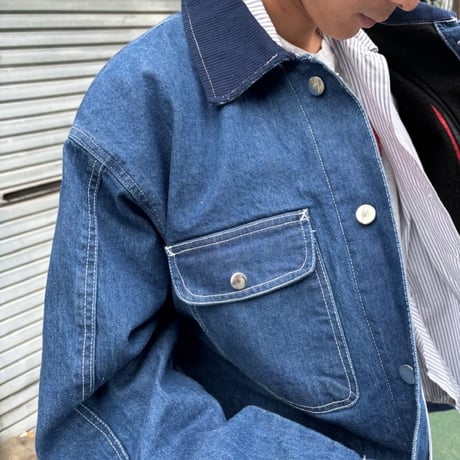 GAME SPORTSWEAR  "The Denim Chore Coat"