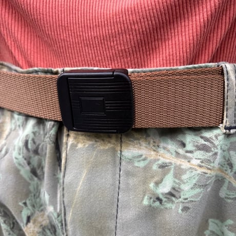 Smoke T One  "T-Lock™︎ Buckle E.T. Belt"