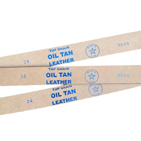 PM ADIRONDACK  "oil tan leather belt"