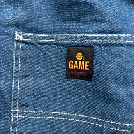 GAME SPORTSWEAR  "The Denim Chore Coat"
