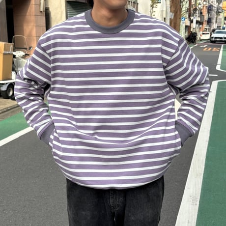 SLIDERSTORE "heavy weight border L/S"