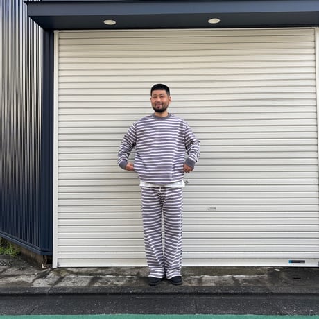 SLIDERSTORE "heavy weight border pants"
