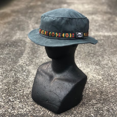 90s deadstock  "SOUL"  -Tyrolean Bucket hat-