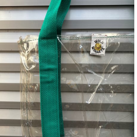 90's deadstock Wild Wallets  "Clear Tote"