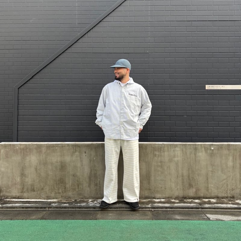 SLIDERSTORE \"heavy weight border L/S\" 白系 SLIDERSTORE 