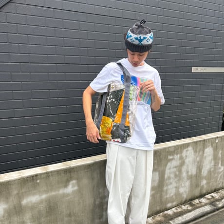90's deadstock Wild Wallets  "Clear Tote"