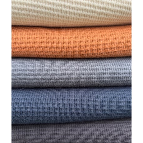 BAYSIDE  "7.5oz waffle knit scarf"