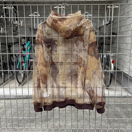 ［受注生産］SLIDERSTORE  "camouflage mesh Parker" -ﾁｮｺﾁｯﾌﾟｶﾓ-