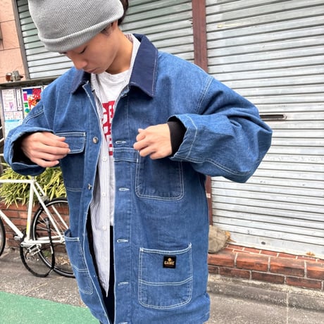 GAME SPORTSWEAR  "The Denim Chore Coat"