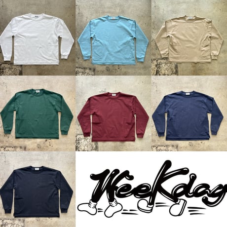WeeKday  "Carry ur belonging Longsleeve"
