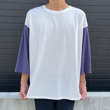 WeeKday  "Bi-Color Half Sleeve Tee"
