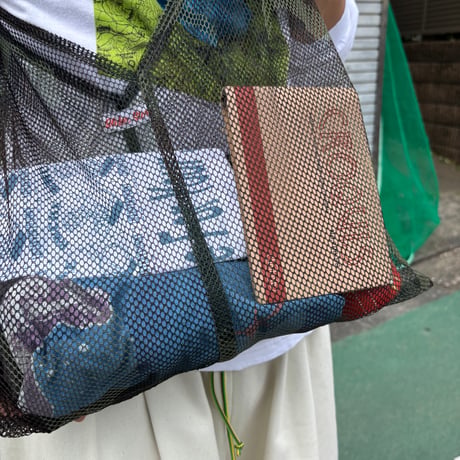 SLIDERSTORE  "camouflage mesh shoulder bag"