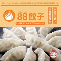 88ぱちぱち餃子 白（にんにくなし）【全国冷凍配送】