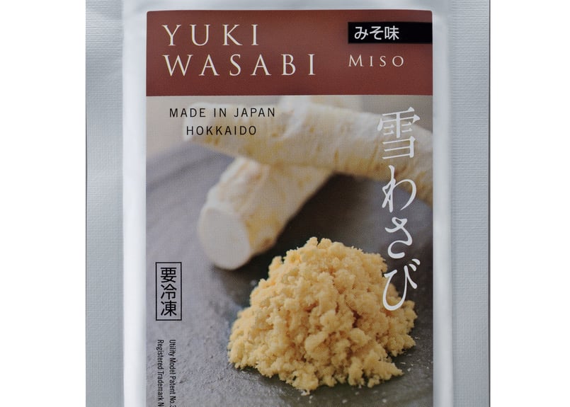 雪わさび / Yuki Wasabi 100g プレーン／みそ味／しょう油味 お試し
