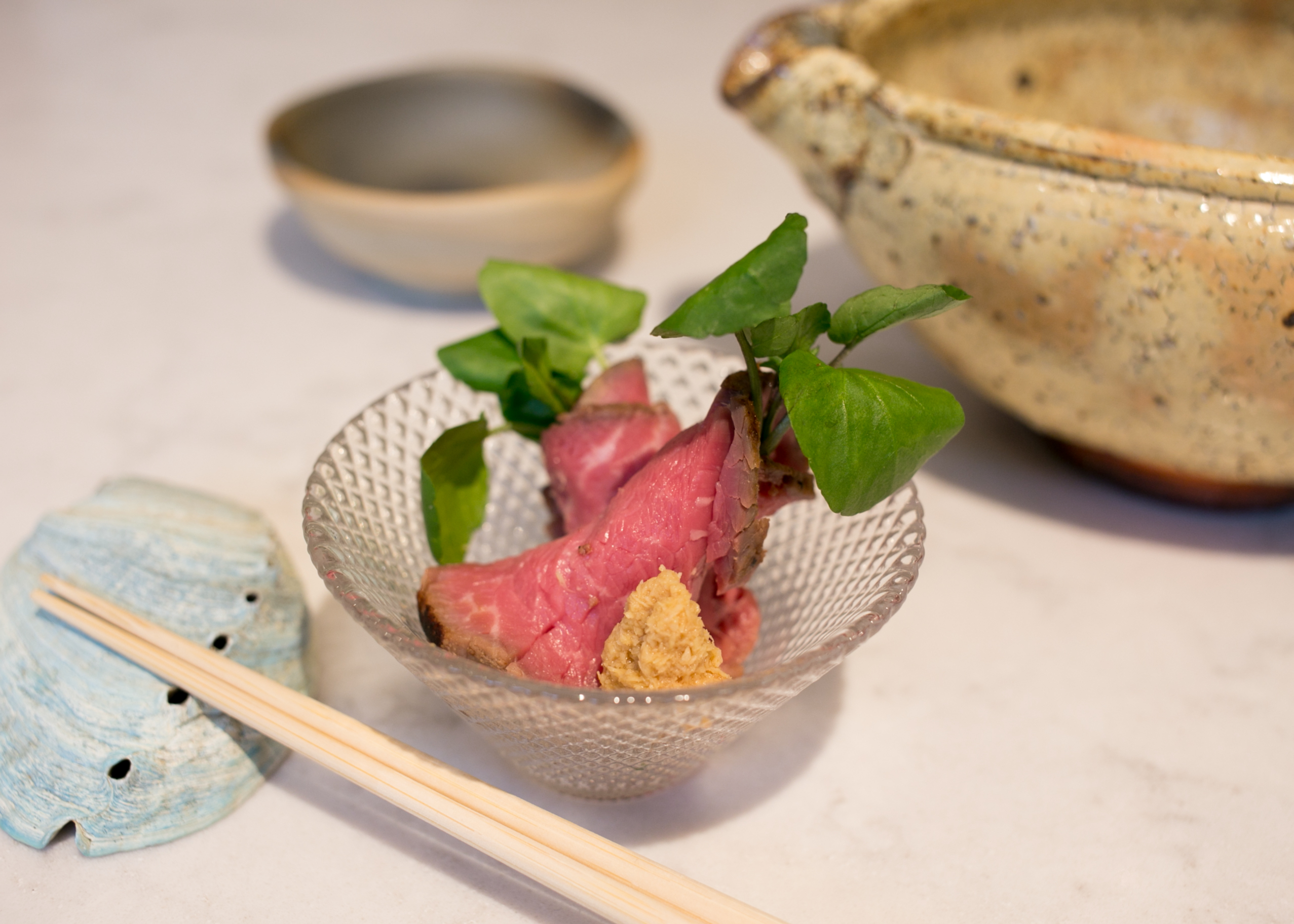 雪わさび」瓶詰めセット（白だし入り、しょうゆ味、みそ味