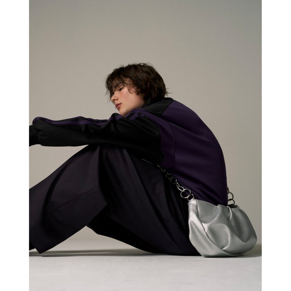 chain shoulder mini bag【silver】 | GIDEAL