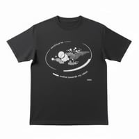 imperfect balance T-shirt【faded black】