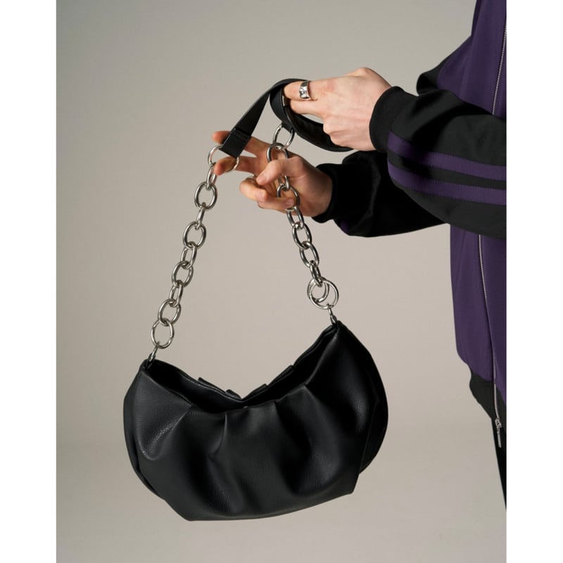chain shoulder mini bag【black】※再受注生産 | GIDEAL