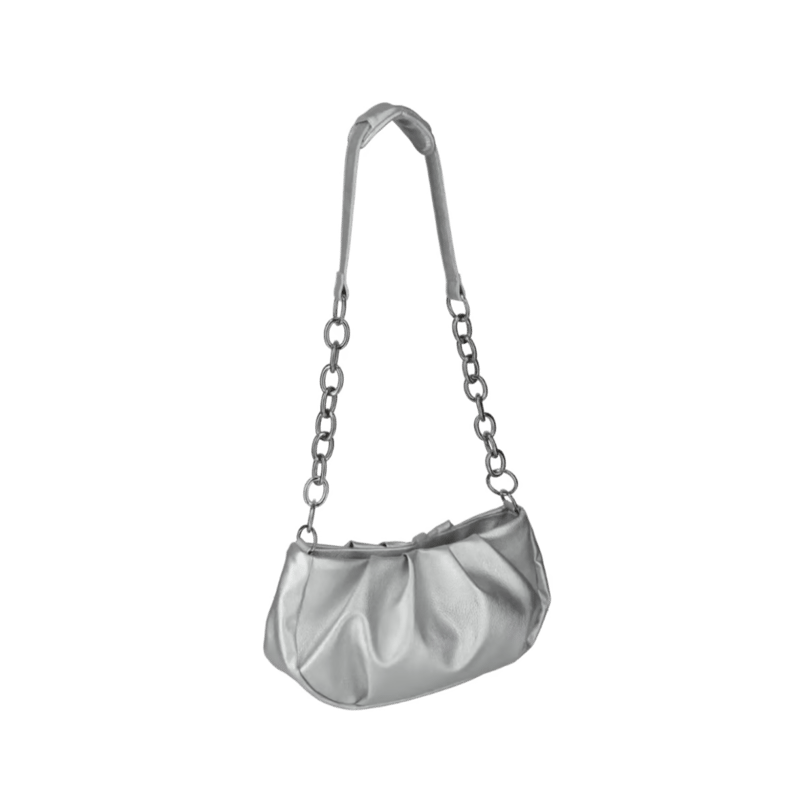 chain shoulder mini bag【silver】 | GIDEAL