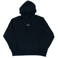 center crack logo hoodie【black】