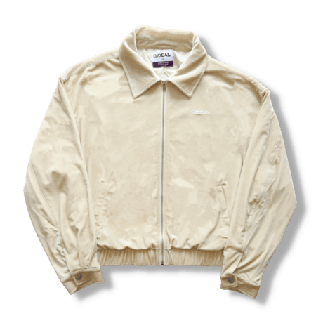 GIDEAL vintage logo polyester jacket