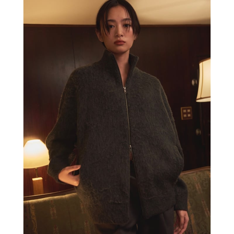 double jacquard drivers knit【black】 | GIDEAL. double jacquard drivers knit【black】 | GIDEAL.