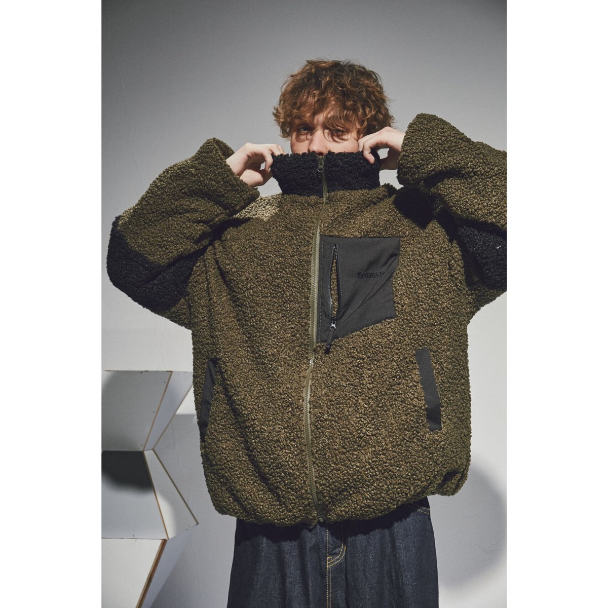 GERUGA ゲルガ/HOODED BOA COAT フーデッドボアコート GERUGA ゲルガ/HOODED BOA COAT フーデッドボアコート