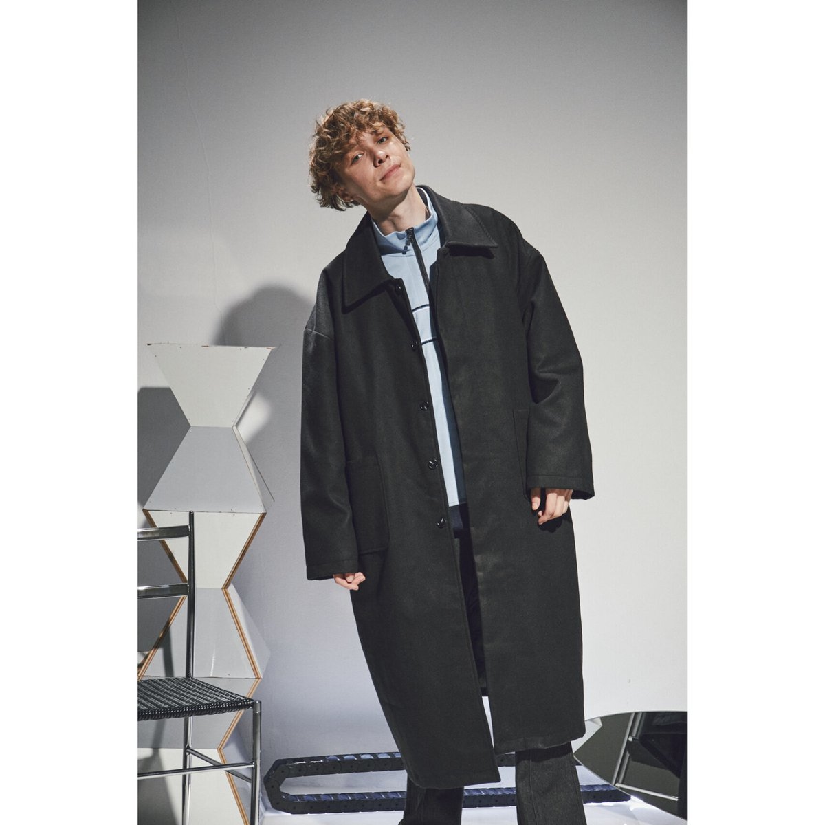 ジャケット・アウター SISE BALLOON SOUTIEN COLLAR COAT - ジャケット 