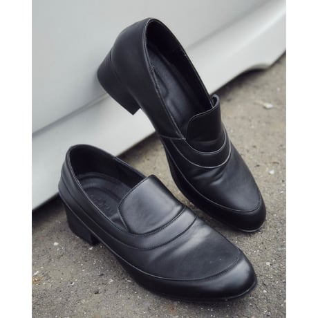 switching loafer【black】