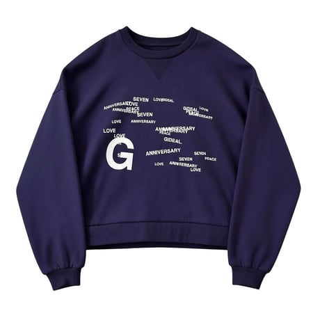 seven anniversary limited sweat【purple】