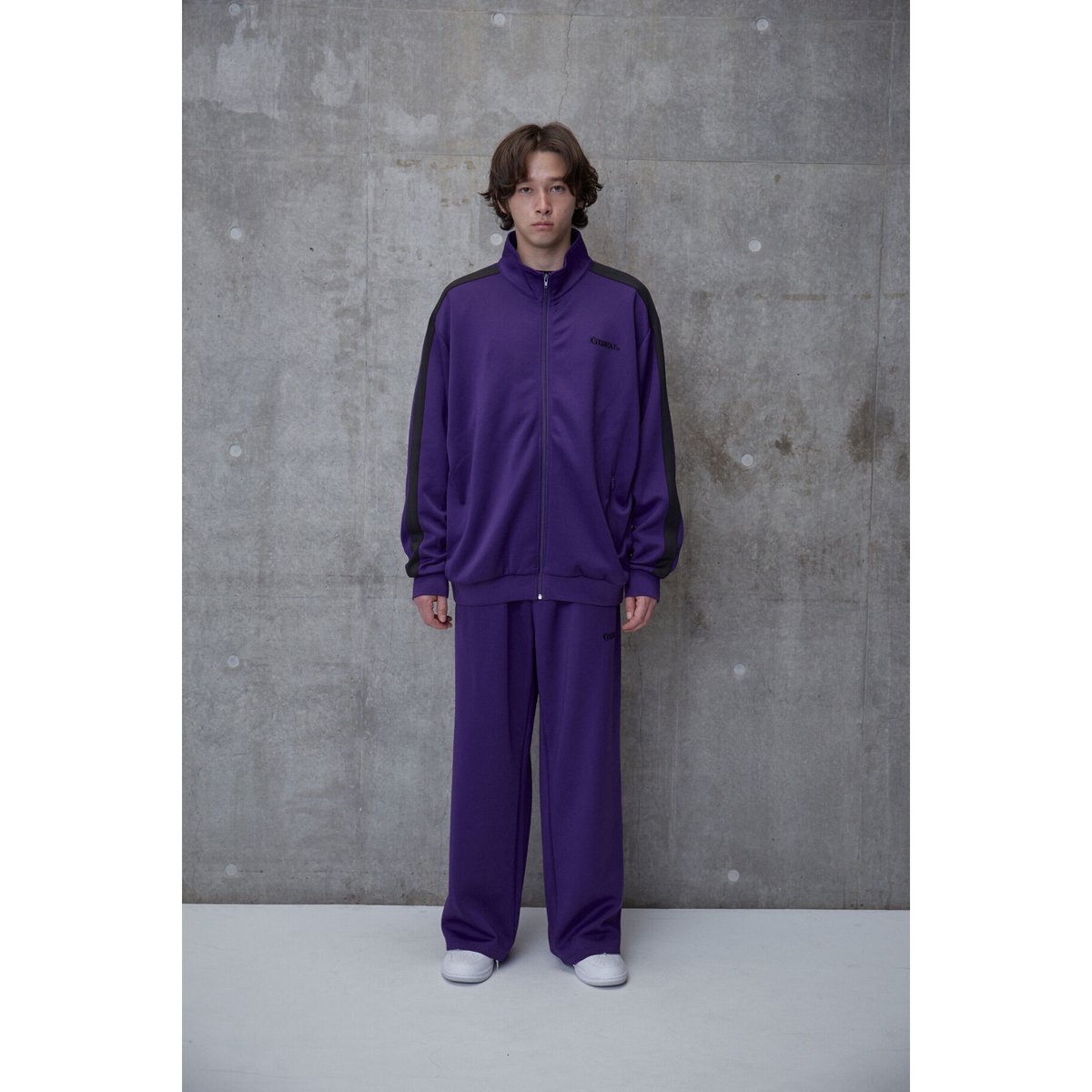 vintage logo track jacket【purple】 | GIDEAL.