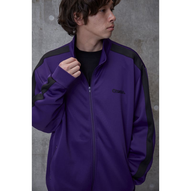 vintage logo track jacket【purple】 | GIDEAL.