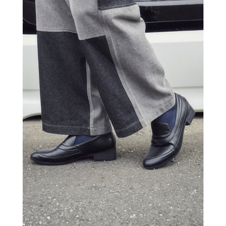 switching loafer【black】