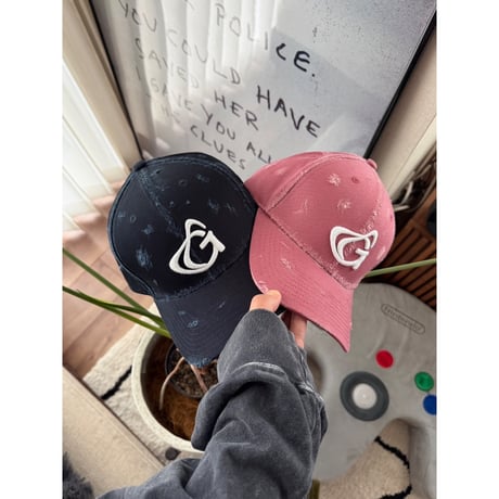 Signature G Damage Cap【navy】