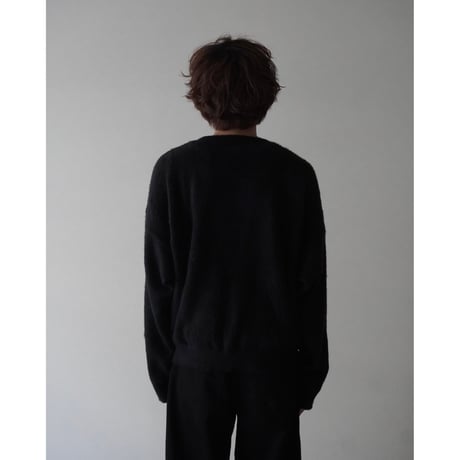 organic cotton spray paint knit(heart)