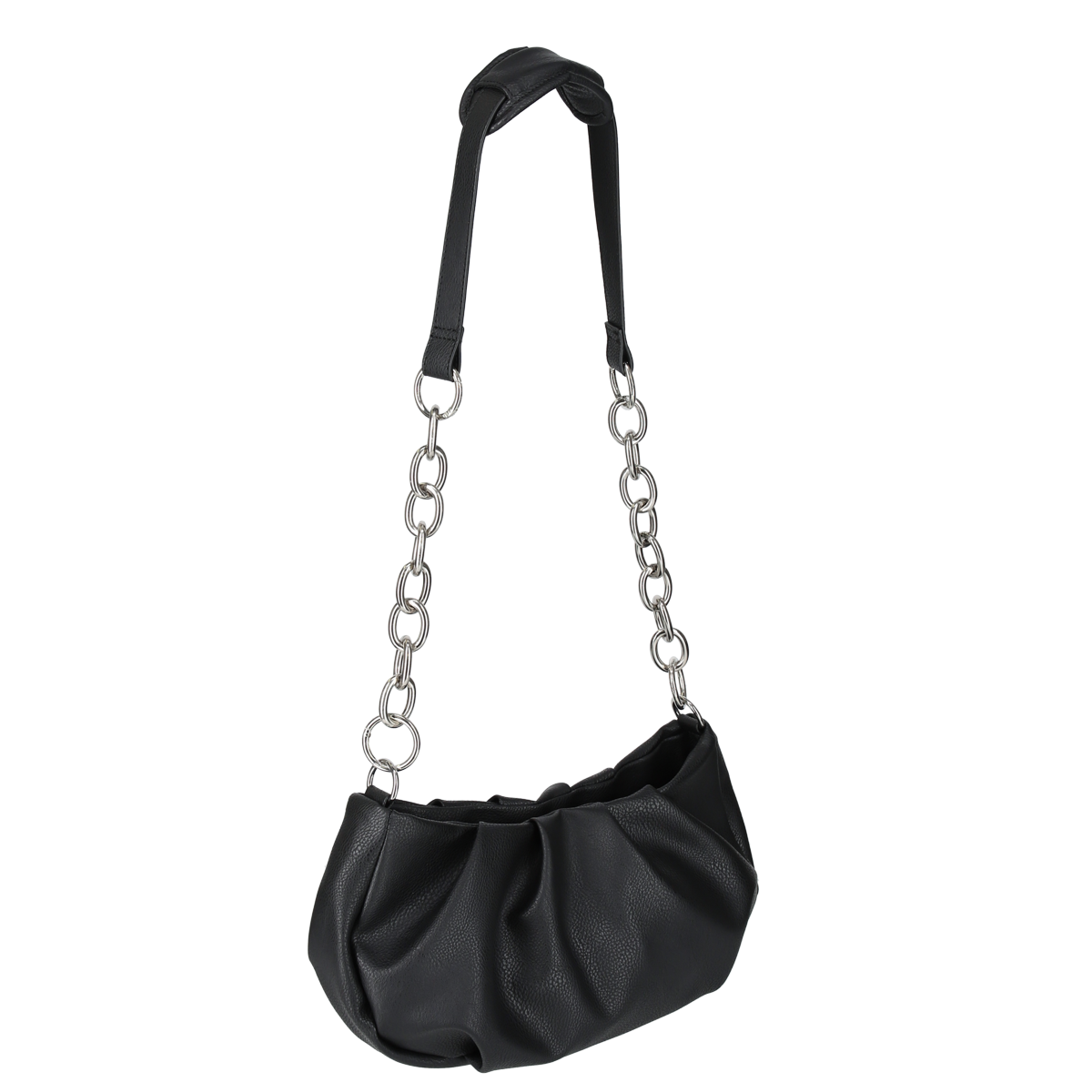 chain shoulder mini bag【black】