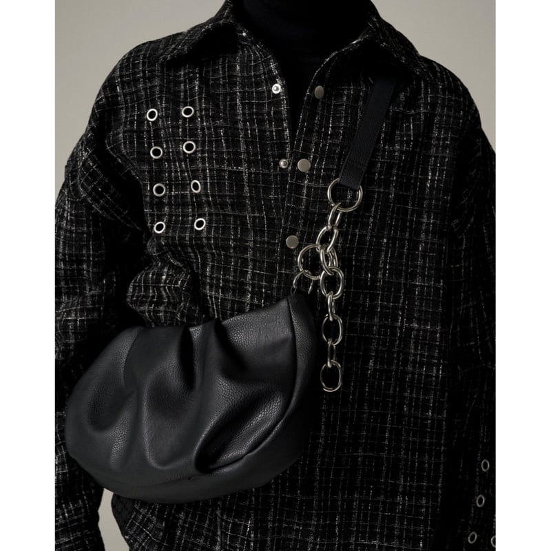 chain shoulder mini bag【silver】※再受注生産 | GIDEAL