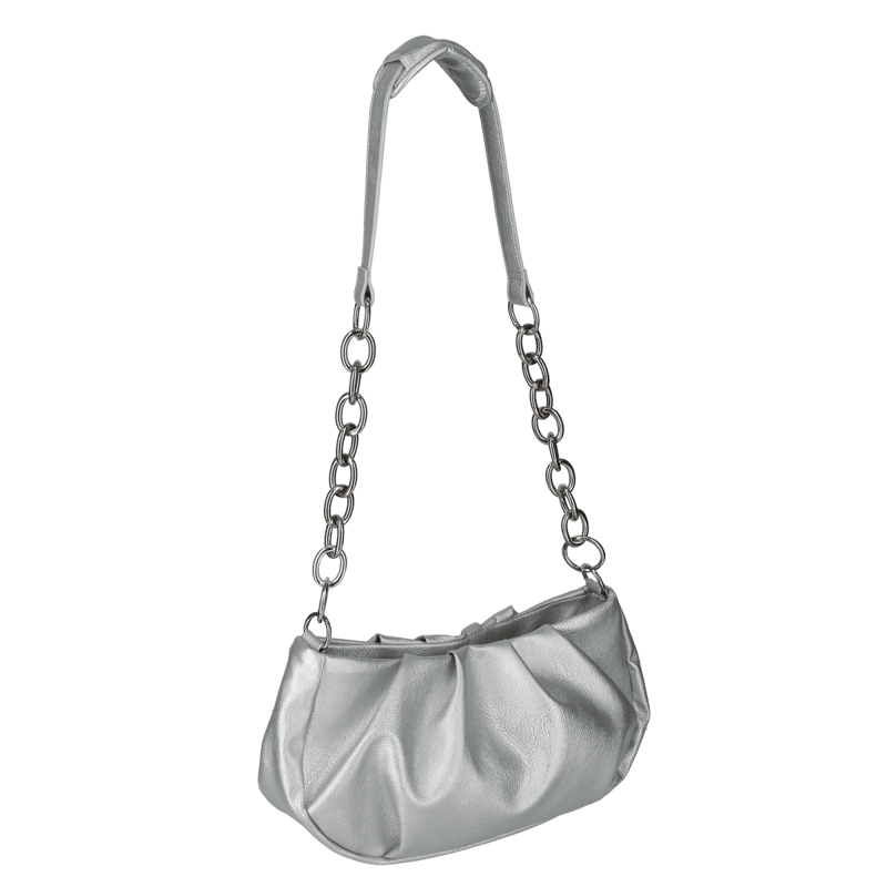 chain shoulder mini bag【silver】※受注生産受付終了 | GIDEAL.