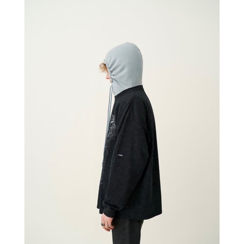 samurai clash long sleeve t shirt【black】 | GIDEAL
