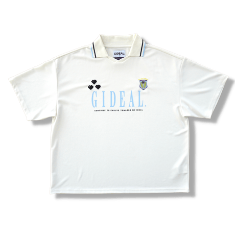 heart logo game shirt【off white】