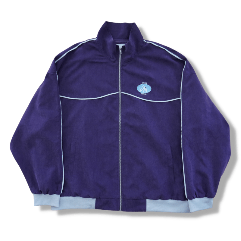 【GIDEAL】fake suede track jacket