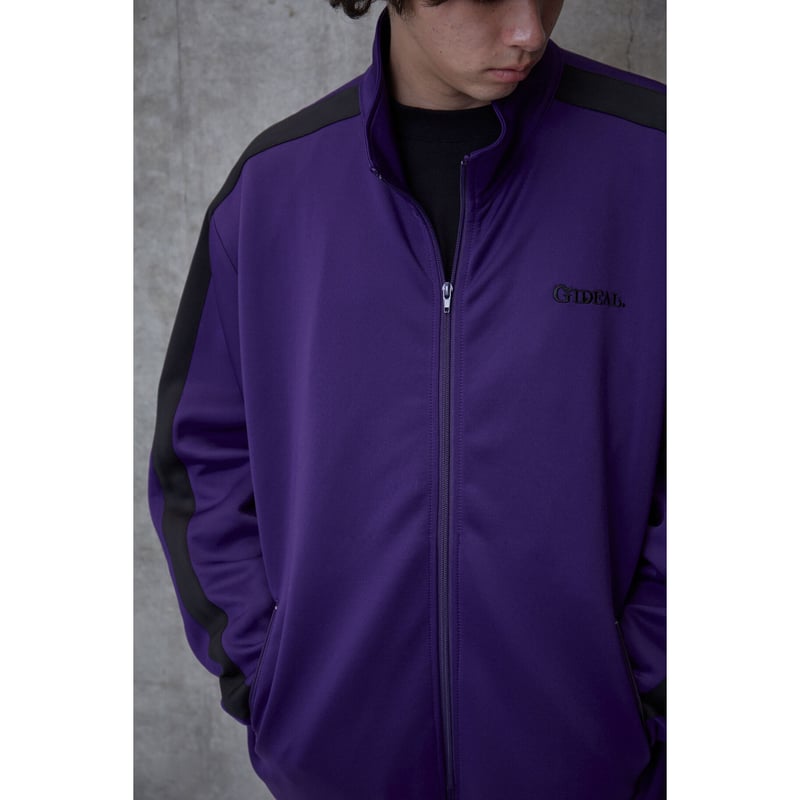 vintage logo track jacket【purple】 | GIDEAL 
