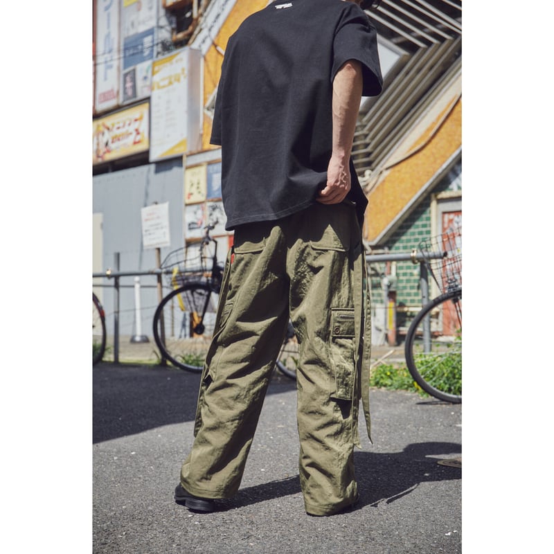 nylon military pants【khaki】 | GIDEAL.